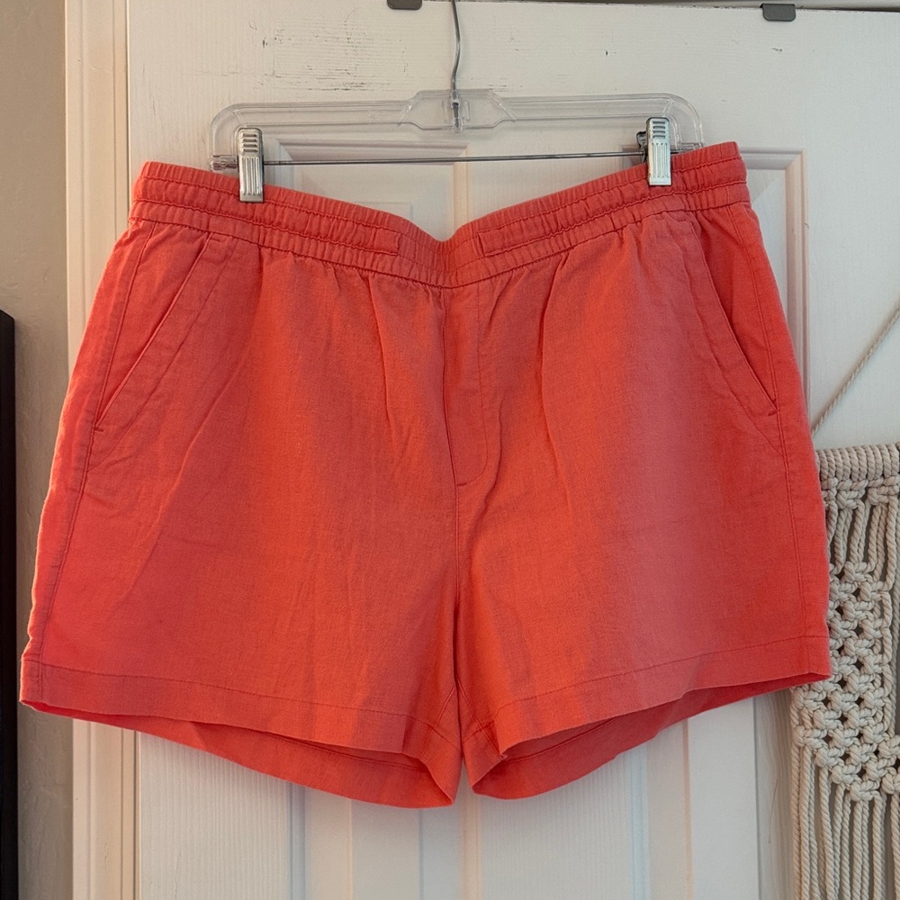 Old Navy Linen Pink Women's Shorts